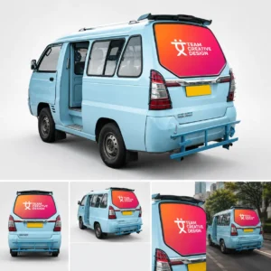 Angkot Branding Advertising