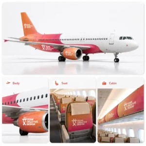 Plane Branding Advertising