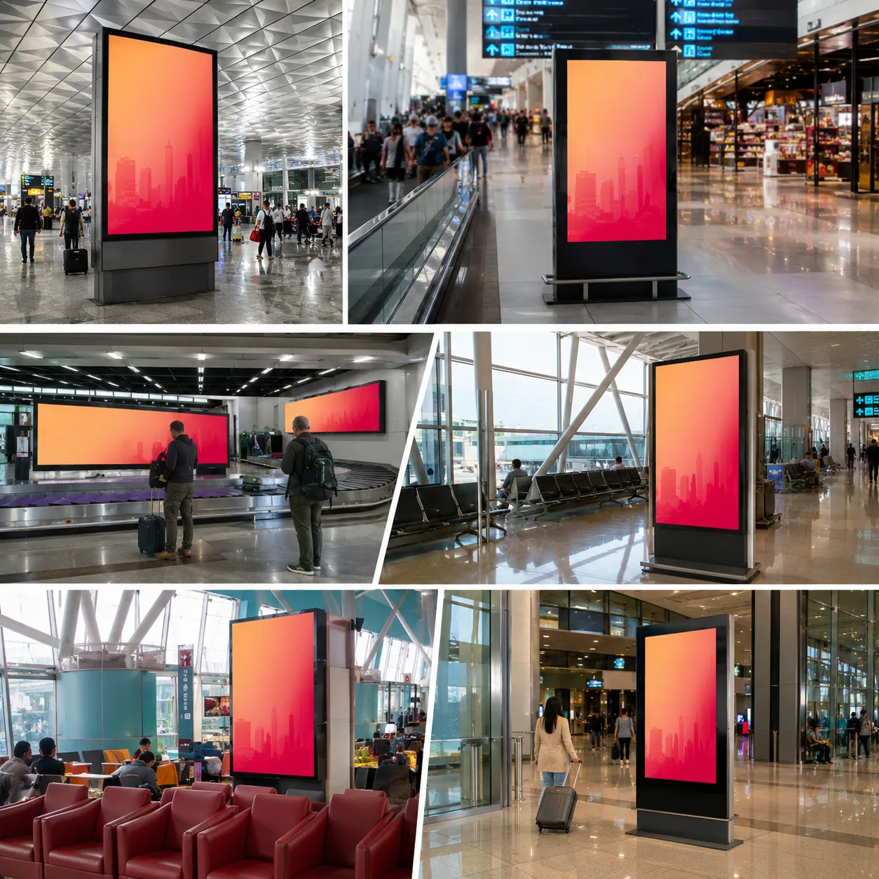 OOH Station Advertising - Team Creative Design